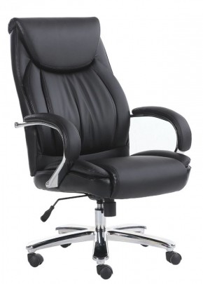 Кресло офисное BRABIX "Advance EX-575" (хром/экокожа/черное) 531825 в Ревде - revda.ok-mebel.com | фото 1