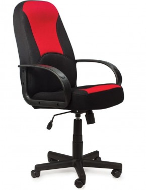 Кресло офисное BRABIX "City EX-512", ткань черная/красная, TW, 531408 в Ревде - revda.ok-mebel.com | фото