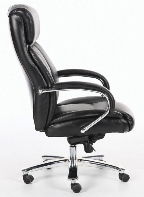Кресло офисное BRABIX "Direct EX-580" (хром/рециклированная кожа/черное) 531824 в Ревде - revda.ok-mebel.com | фото 3