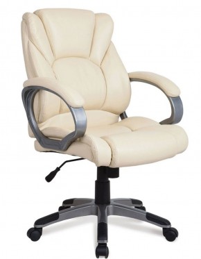Кресло офисное BRABIX "Eldorado EX-504", экокожа, бежевое, 531167 в Ревде - revda.ok-mebel.com | фото