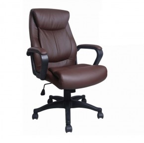 Кресло офисное BRABIX "Enter EX-511" (экокожа/коричневая) 531163 в Ревде - revda.ok-mebel.com | фото 1