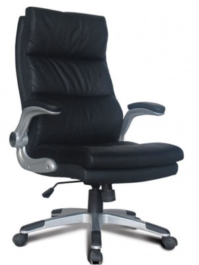 Кресло офисное BRABIX "Fregat EX-510" (рециклированная кожа, черное) 530863 в Ревде - revda.ok-mebel.com | фото