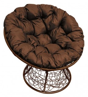 Кресло "ПАПАСАН" ротанг (каркас коричневый) в Ревде - revda.ok-mebel.com | фото