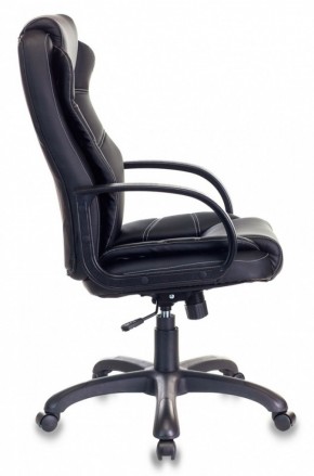 Кресло руководителя Бюрократ CH-839/BLACK черный Пегас в Ревде - revda.ok-mebel.com | фото 3