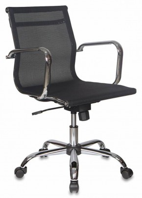 Кресло руководителя Бюрократ CH-993-LOW/M01 черный в Ревде - revda.ok-mebel.com | фото