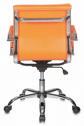 Кресло руководителя Бюрократ CH-993-LOW/ORANGE оранжевый в Ревде - revda.ok-mebel.com | фото 4