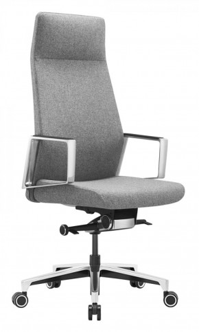 Кресло руководителя Бюрократ _JONS/CASHGREY серый в Ревде - revda.ok-mebel.com | фото