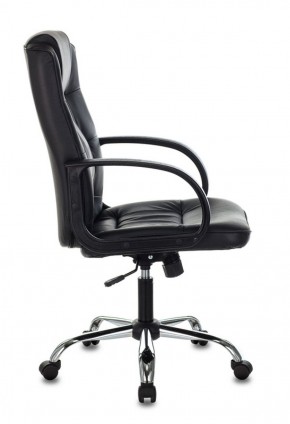 Кресло руководителя Бюрократ T-800N/BLACK черный в Ревде - revda.ok-mebel.com | фото 2