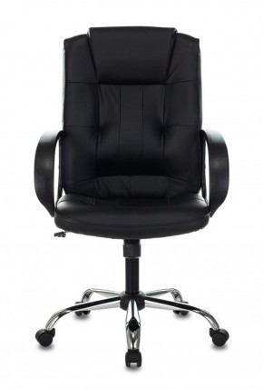 Кресло руководителя Бюрократ T-800N/BLACK черный в Ревде - revda.ok-mebel.com | фото 5