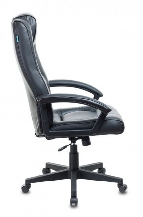 Кресло руководителя Бюрократ T-9906N/BLACK черный в Ревде - revda.ok-mebel.com | фото 2