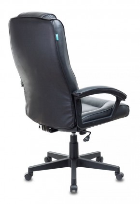 Кресло руководителя Бюрократ T-9906N/BLACK черный в Ревде - revda.ok-mebel.com | фото 4