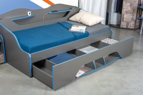 Кровать 11.03 Индиго + орт. основание (900*2000) в Ревде - revda.ok-mebel.com | фото 2