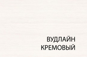 Кровать 160, TIFFANY, цвет вудлайн кремовый в Ревде - revda.ok-mebel.com | фото 4