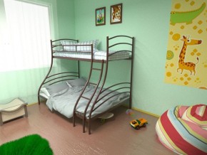 Кровать 2-х ярусная Глория 1400*1900 (МилСон)  в Ревде - revda.ok-mebel.com | фото