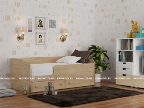 Кровать детская Панда + борт + 2 ящика (сп/м 1000*2000) в Ревде - revda.ok-mebel.com | фото