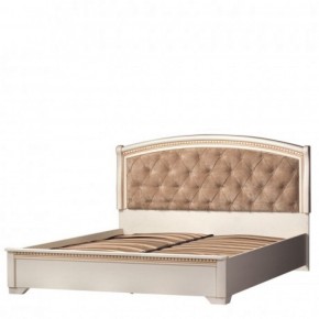 Кровать двойная №815 Парма кремовый белый (1800) в Ревде - revda.ok-mebel.com | фото