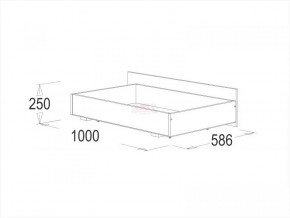 Кровать двойная Ольга 1Н + 2-а ящика (1200*2000) в Ревде - revda.ok-mebel.com | фото 3