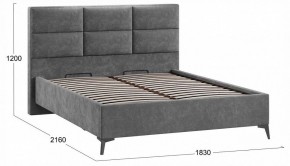 Кровать двуспальная Делана с ПМ Тип 1 в Ревде - revda.ok-mebel.com | фото 3