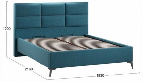 Кровать двуспальная Делана с ПМ Тип 1 в Ревде - revda.ok-mebel.com | фото 4