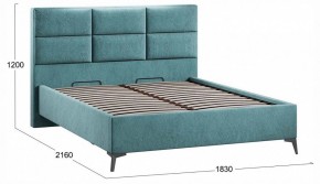 Кровать двуспальная Делана с ПМ Тип 1 в Ревде - revda.ok-mebel.com | фото 4