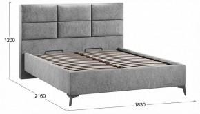 Кровать двуспальная Делана с ПМ Тип 1 в Ревде - revda.ok-mebel.com | фото 4