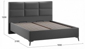 Кровать двуспальная Делана с ПМ Тип 1 в Ревде - revda.ok-mebel.com | фото 4