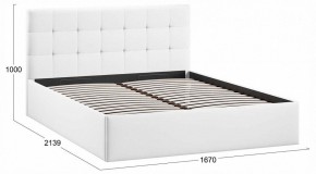 Кровать двуспальная Джоли с ПМ Тип 1 в Ревде - revda.ok-mebel.com | фото 3
