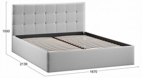 Кровать двуспальная Джоли с ПМ Тип 1 в Ревде - revda.ok-mebel.com | фото 3