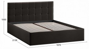 Кровать двуспальная Джоли с ПМ Тип 1 в Ревде - revda.ok-mebel.com | фото 4