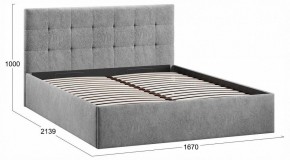 Кровать двуспальная Джоли с ПМ Тип 1 в Ревде - revda.ok-mebel.com | фото 4