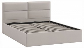 Кровать двуспальная Глосс с ПМ Тип 1 в Ревде - revda.ok-mebel.com | фото 2