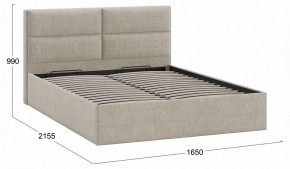 Кровать двуспальная Глосс с ПМ Тип 1 в Ревде - revda.ok-mebel.com | фото 4