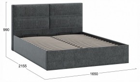 Кровать двуспальная Глосс с ПМ Тип 1 в Ревде - revda.ok-mebel.com | фото 4