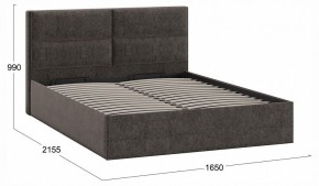 Кровать двуспальная Глосс с ПМ Тип 1 в Ревде - revda.ok-mebel.com | фото 4