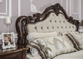 Кровать двуспальная Илона с мягким изголовьем (1800) караваджо в Ревде - revda.ok-mebel.com | фото 2