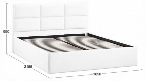 Кровать двуспальная Стелла с ПМ Тип 1 в Ревде - revda.ok-mebel.com | фото 4