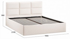 Кровать двуспальная Стелла с ПМ Тип 1 в Ревде - revda.ok-mebel.com | фото 4