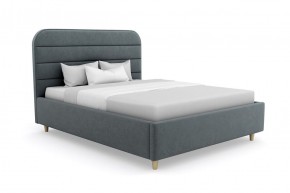 Кровать Эквадор Люкс интерьерная +основание (200х200) в Ревде - revda.ok-mebel.com | фото 9