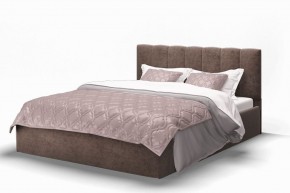 Кровать Элен 1600*2000 Rock 05 (коричневый) в Ревде - revda.ok-mebel.com | фото