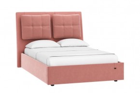 Кровать Ester 1400 с основанием и ПМ (Ультра коралл) Модель 311 в Ревде - revda.ok-mebel.com | фото