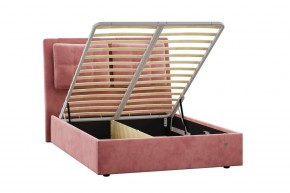 Кровать Ester 1400 с основанием и ПМ (Ультра коралл) Модель 311 в Ревде - revda.ok-mebel.com | фото 2