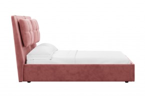 Кровать Ester 1400 с основанием и ПМ (Ультра коралл) Модель 311 в Ревде - revda.ok-mebel.com | фото 3