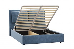 Кровать Ester 1600 с основанием и ПМ (Галакси лайт 22) Модель 311 в Ревде - revda.ok-mebel.com | фото 2