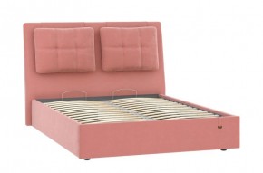 Кровать Ester 1600 с основанием и ПМ (Ультра коралл) Модель 311 в Ревде - revda.ok-mebel.com | фото