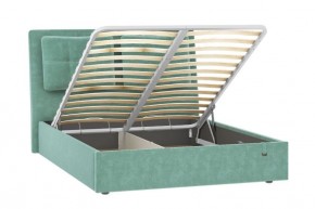 Кровать Ester 1600 с основанием и ПМ (Ультра Минт) Модель 311 в Ревде - revda.ok-mebel.com | фото 2