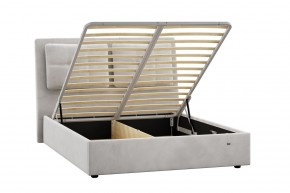 Кровать Ester 1600 с основанием и ПМ (Ультра Смог) Модель 311 в Ревде - revda.ok-mebel.com | фото 2