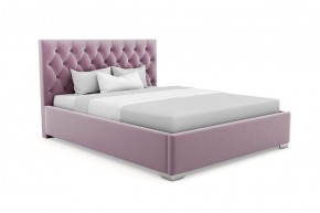Кровать Ева интерьерная +основание (160х200) 4 кат. ткани в Ревде - revda.ok-mebel.com | фото