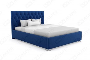 Кровать Ева интерьерная +основание (90х200) 5 кат. ткани в Ревде - revda.ok-mebel.com | фото