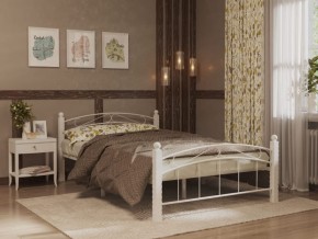 Кровать Гарда-15 с основанием (1200) белая в Ревде - revda.ok-mebel.com | фото 1