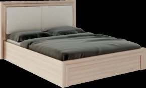 Кровать 1.6 Глэдис М32 с ПМ и мягкой частью (ЯШС/Белый) в Ревде - revda.ok-mebel.com | фото